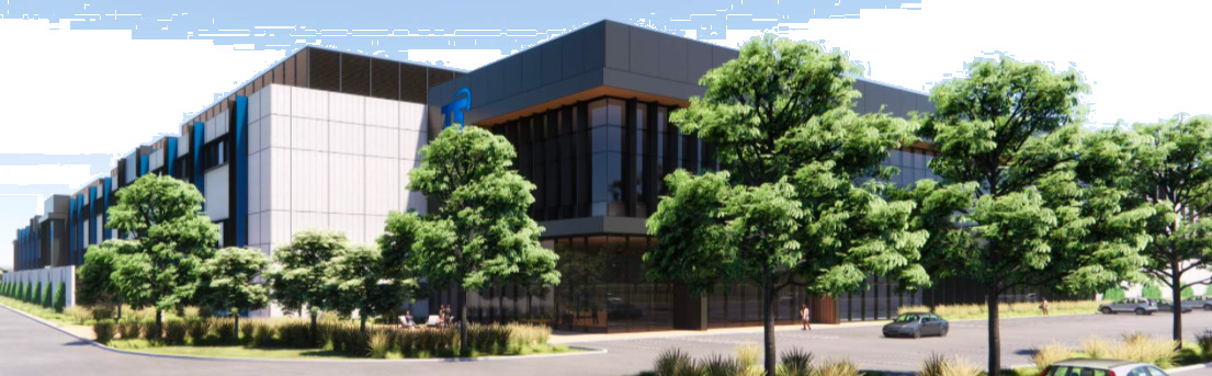 Architectural rendering of T5’s Cornerstone Development at Grayslake